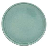 Plato-21-cm-Ceramica-Reactive-Glaze-Verde