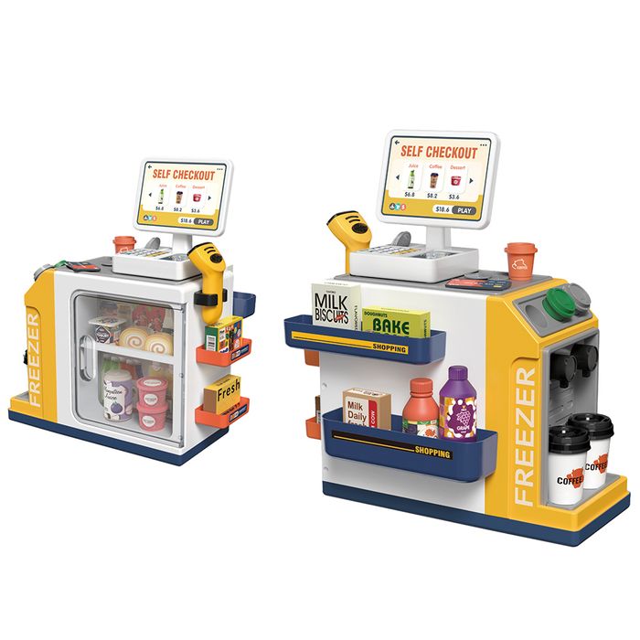 Supermercado-con-Self-Checkout