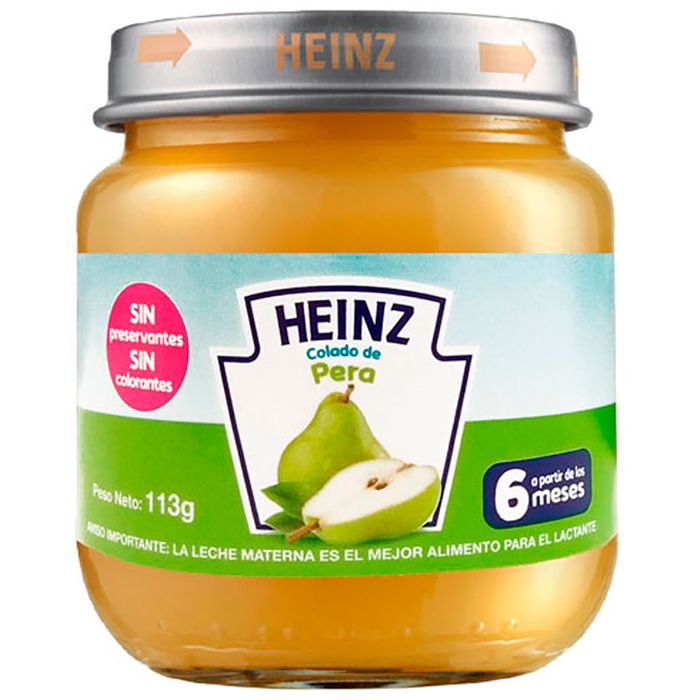 Alimento-para-bebe-Colado-de-Pera-HEINZ-113-g Alimento-para-bebe-Colado-de-Pera-HEINZ-113-g
