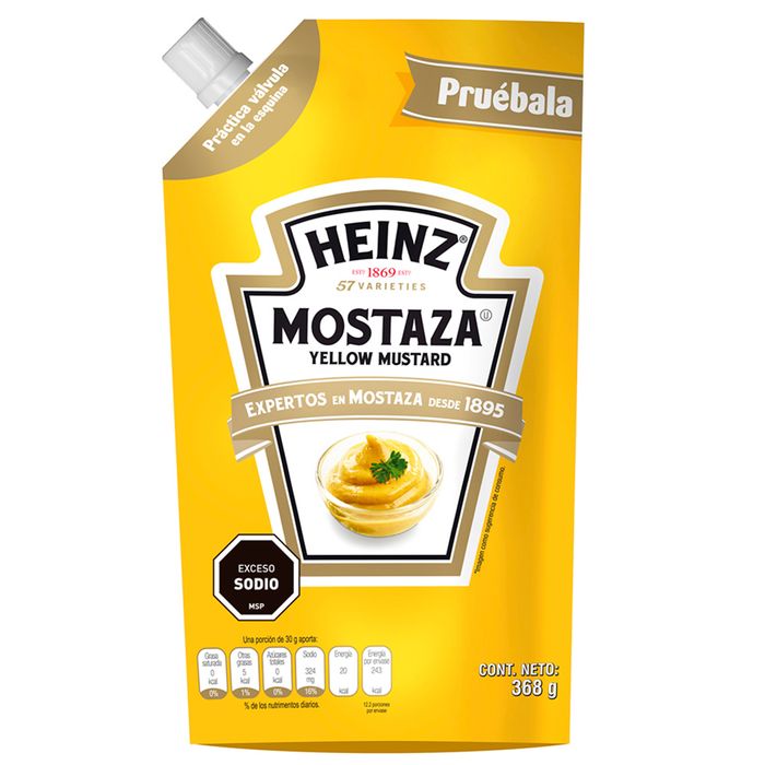 Mostaza-yellow-HEINZ-368-g Mostaza-yellow-HEINZ-368-g