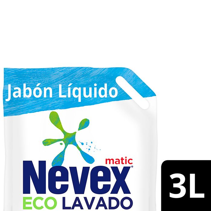 Jabon-Liquido-Nevex-Matic-Multiaccion-doy-pack-3-L Jabon-Liquido-Nevex-Matic-Multiaccion-doy-pack-3-L