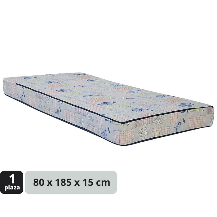 Colchon-de-espuma-junior-185x80x14-cm Colchon-de-espuma-junior-185x80x14-cm