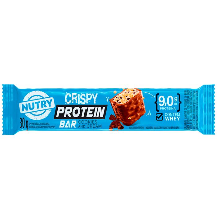 Cereal-en-barra-Crispy-Protein-Cookies-NUTRY-30-g Cereal-en-barra-Crispy-Protein-Cookies-NUTRY-30-g