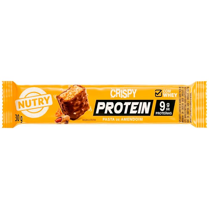 Cereal-en-barra-Crispy-Protein-Mani-NUTRY-30-g Cereal-en-barra-Crispy-Protein-Mani-NUTRY-30-g
