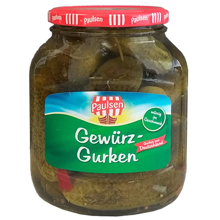 Pepinillos-Gherkins-PAULSEN-fco.-670-g Pepinillos-Gherkins-PAULSEN-fco.-670-g