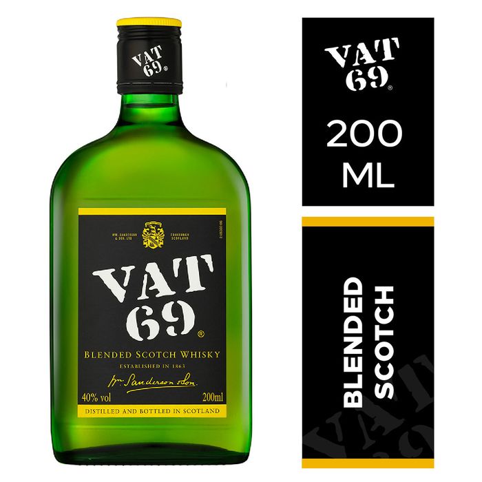 Whisky-escoces-Vat-69-200-ml