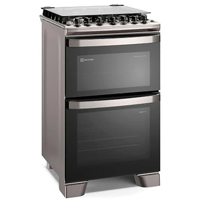Cocina-ELECTROLUX-Mod.-FE4DC-4-hornallas-doble-horno-gas-electrico