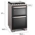 Cocina-ELECTROLUX-Mod.-FE4DC-4-hornallas-doble-horno-gas-electrico