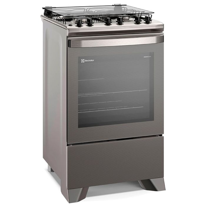 Cocina-ELECTROLUX-Mod.-FE4TC-4-hornallas-y-horno-gas-gris Cocina-ELECTROLUX-Mod.-FE4TC-4-hornallas-y-horno-gas-gris