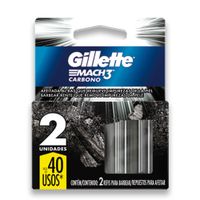 Repuesto-GILLETTE-Mach-3-Carbon-2-unidades