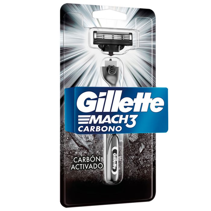Maquina-GILLETTE-Mach-3-Razor-Carbon Maquina-GILLETTE-Mach-3-Razor-Carbon