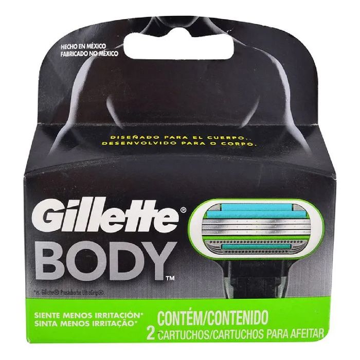 Repuesto-GILLETTE-Body-Dispenser-2-un. Repuesto-GILLETTE-Body-Dispenser-2-un.