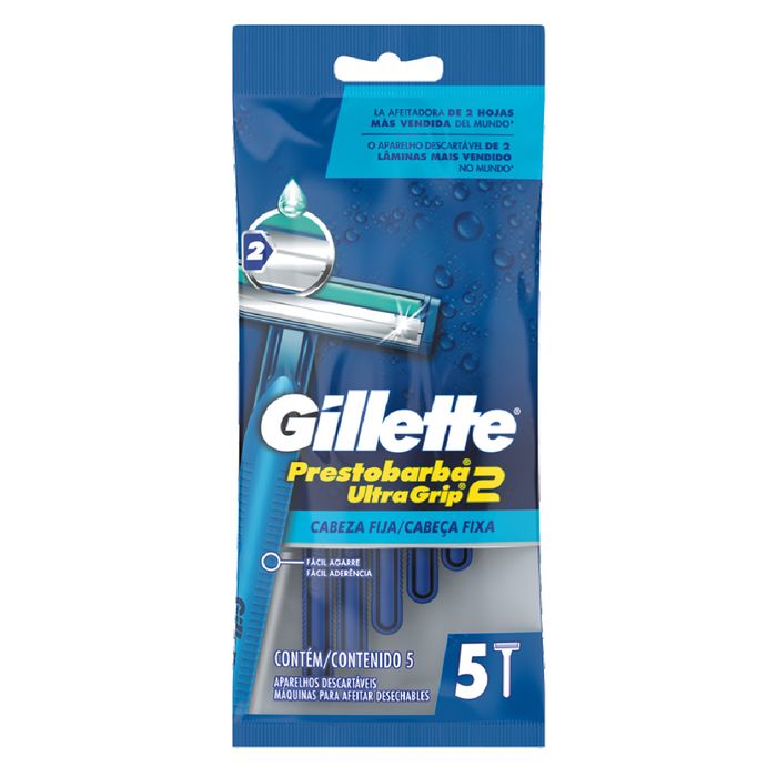 Maquina-Prestobarba-GILLETTE-Ultragrip-5-un.