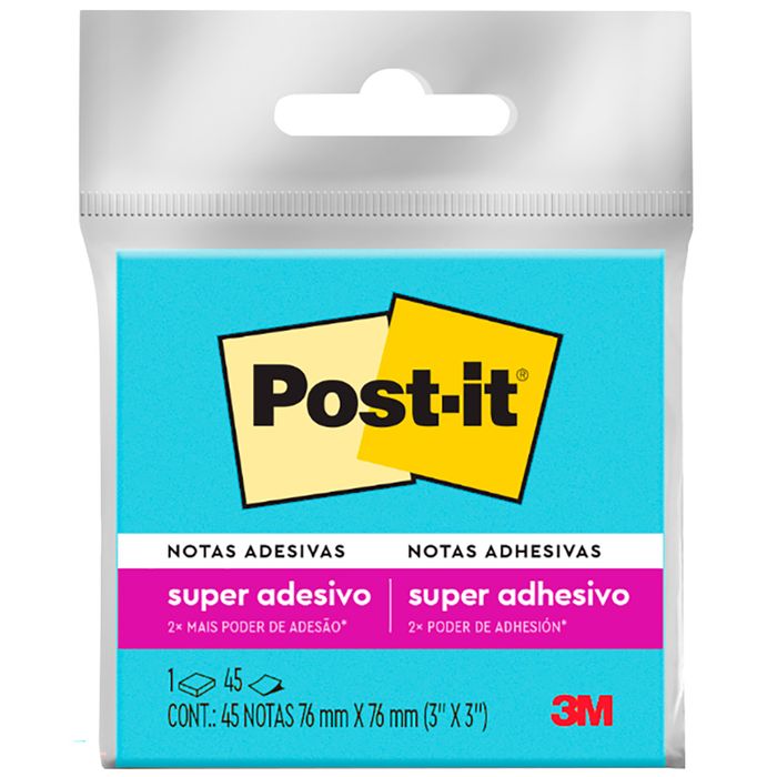Notas-autoadhesivas-Post-it-azules-76x76mm