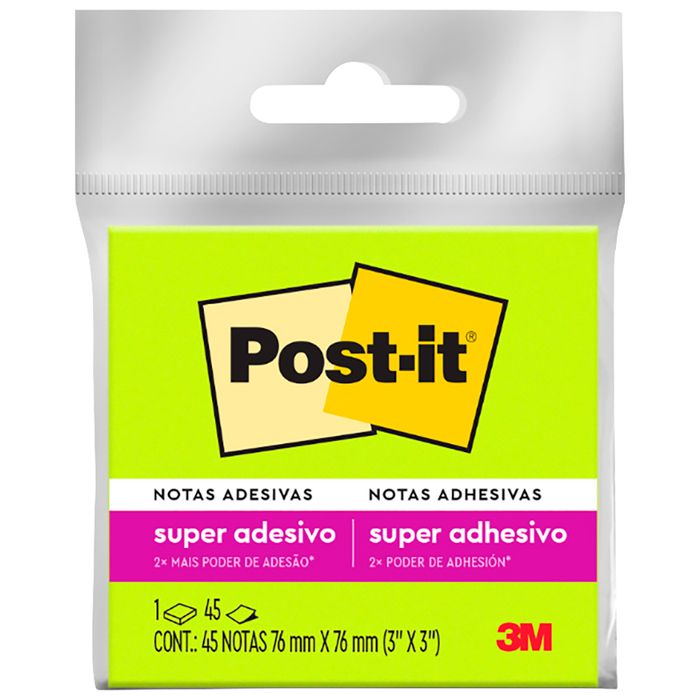 Notas-autoadhesiva-Post-it-verde-76x76mm