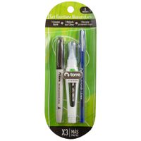 Set-de-escritura-TORRE-corrector-boligrafo-azul