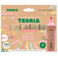 Destacadores-TEORIA-de-trigo-pastel-x-6-un.