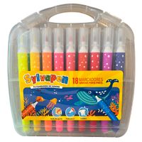 Marcadores-SYLVAPEN-gruesos-punta-pincel-18-un.