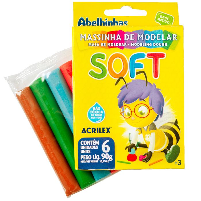 Plasticina-ACRILEX-6-colores Plasticina-ACRILEX-6-colores