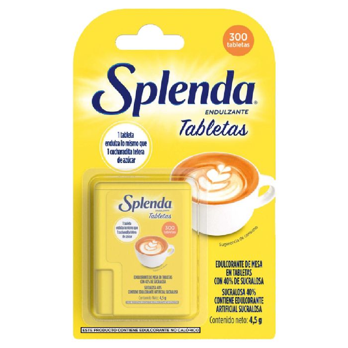 Edulcorante-SPLENDA-tabletas-300-un. Edulcorante-SPLENDA-tabletas-300-un.
