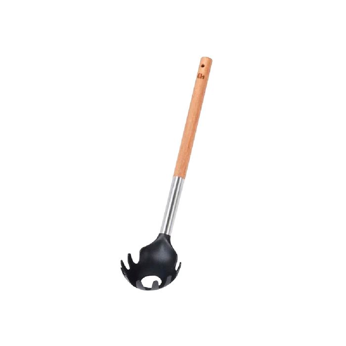 Cuchara-Espaguetis-34cm-Nylon-Mango-Madera
