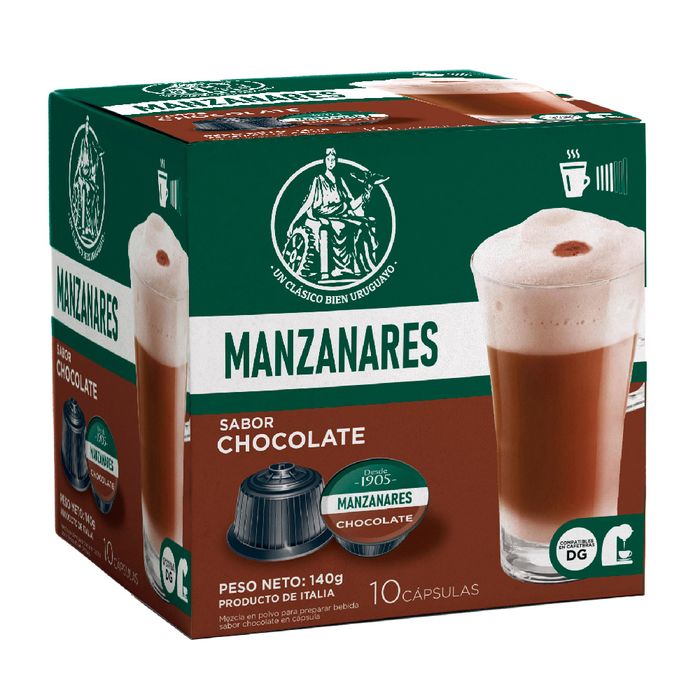 Capsulas-cafe-MANZANARES-chocolate-10-un. Capsulas-cafe-MANZANARES-chocolate-10-un.
