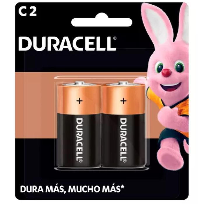 Pilas-alcalinas-DURACELL-C-x-2-un. Pilas-alcalinas-DURACELL-C-x-2-un.