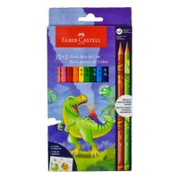 Lapices-de-colores-FABER-CASTELL-Dinosaurios-kit-12-2