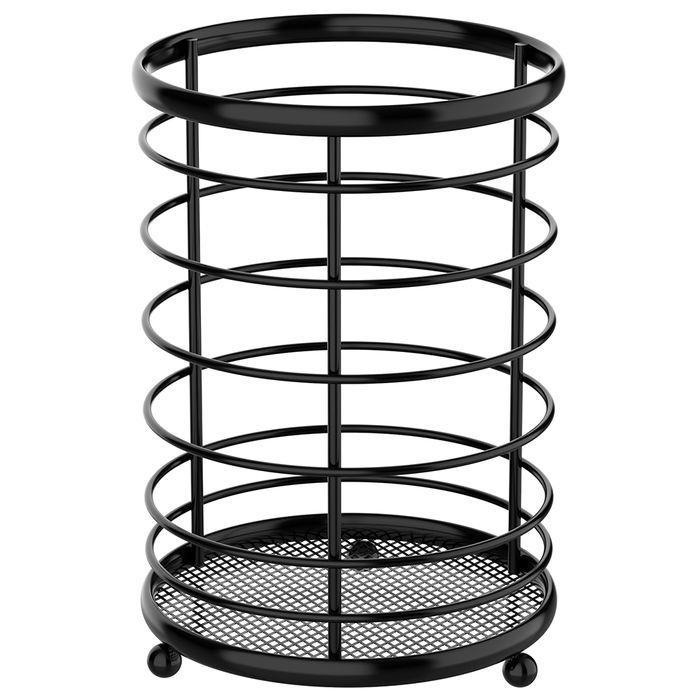 Porta-utensilios-cocina-12-x-12-x-15.6-cm-acero Porta-utensilios-cocina-12-x-12-x-15.6-cm-acero