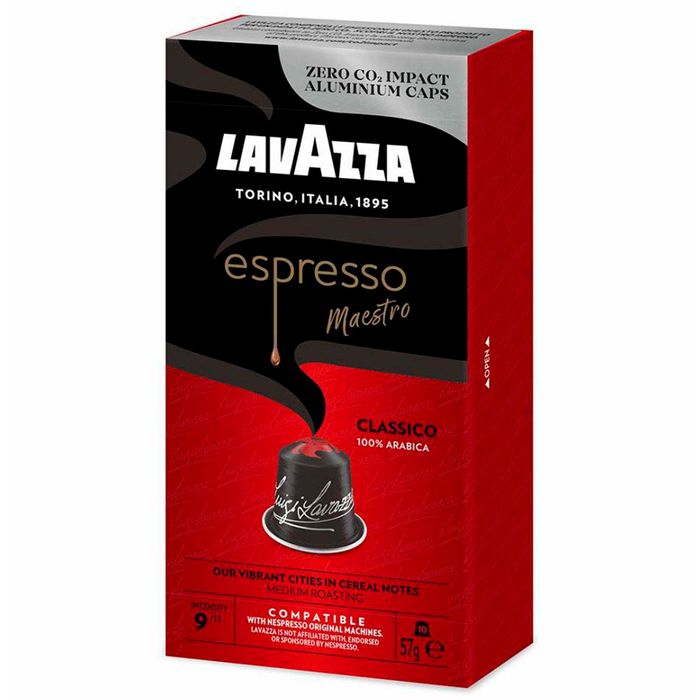 Capsulas-LAVAZZA-Expresso-Maestro-Clasico-10-un. Capsulas-LAVAZZA-Expresso-Maestro-Clasico-10-un.