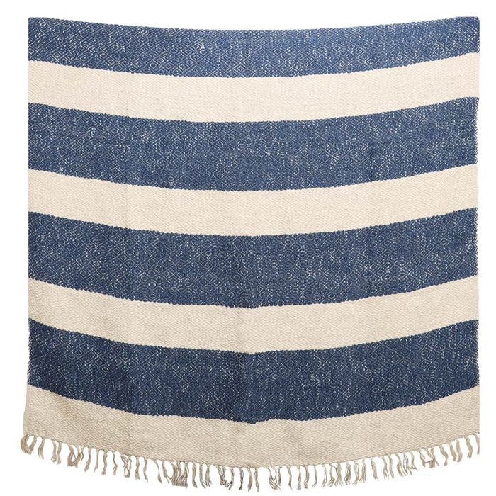 Throw-en-algodon-130-x-170-cm-azul-con-blanco