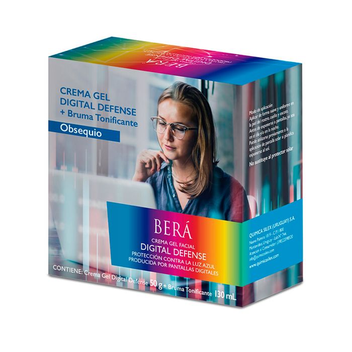 Pack-Techno-defense-BERA-gel-protector-luz-azul