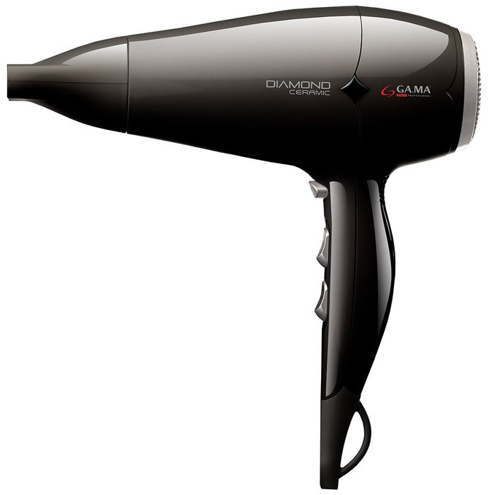 Secador-GA.MA-Diamond-Ceramic-Std-BLACK-Mod.-220V