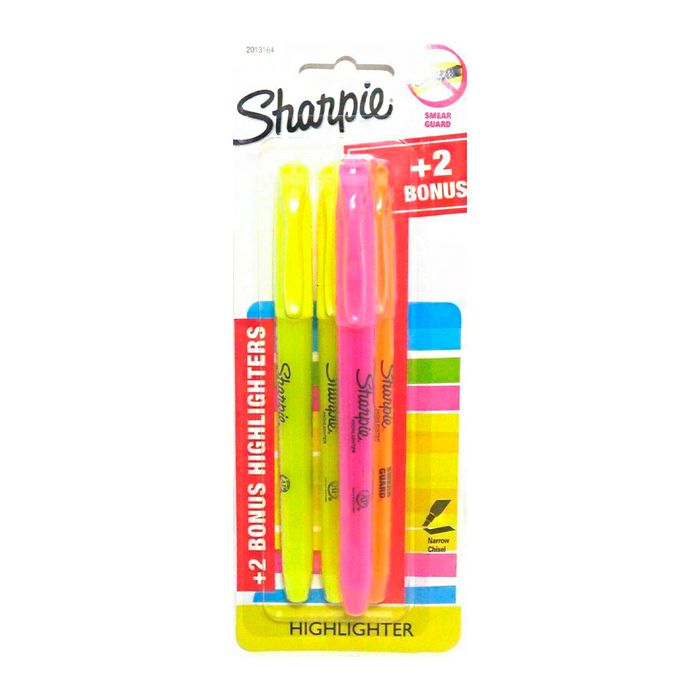 Resaltadores-SHARPIE-finos-4-un.