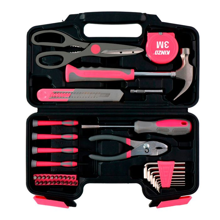 Set-Kit-KINZO-de-Herramientas-Damas-39-Piezas