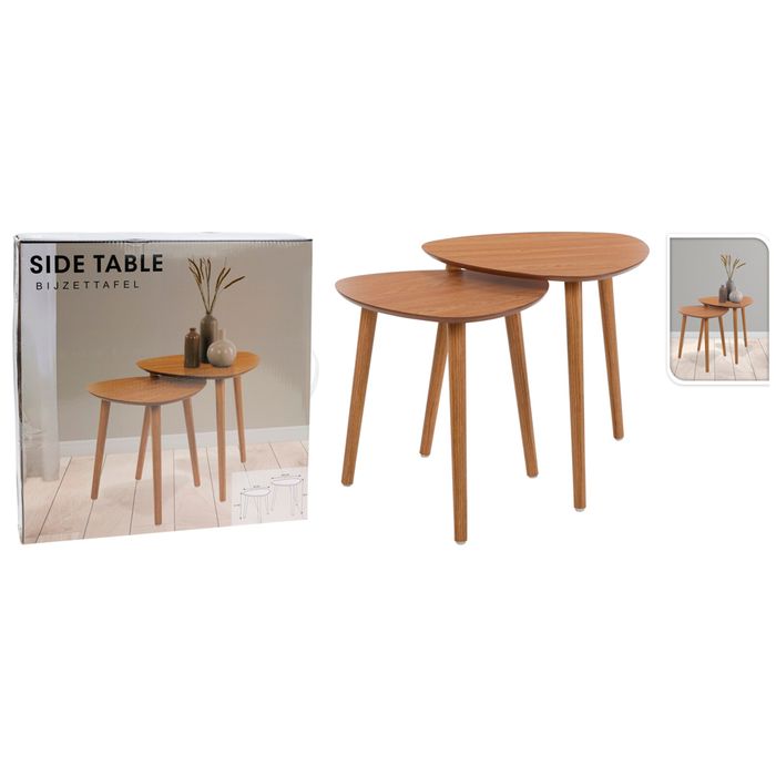 Set-x-2-mesas-auxiliares-en-madera-color-natural