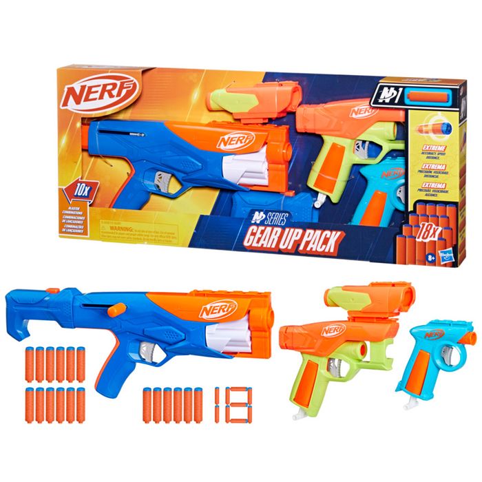 NERF-Pistola-Lanza-Dardos-Gear-UP-Pack-x-3