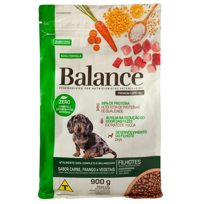 Alimento-para-perro-BALANCE-Filhote-raza-pequeña-900-g Alimento-para-perro-BALANCE-Filhote-raza-pequeña-900-g