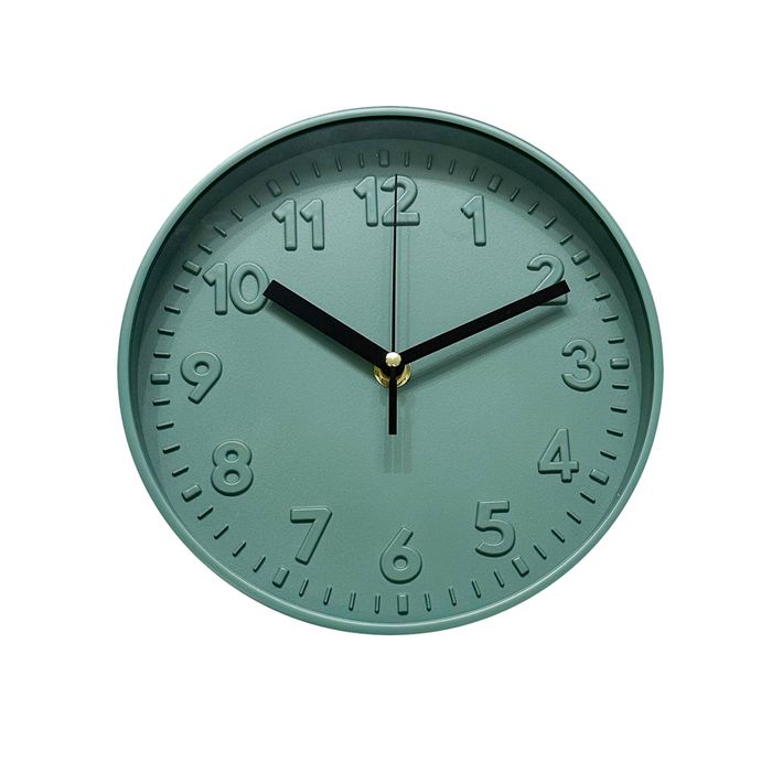 Reloj-de-pared-D-195-cm-verde-grisaceo