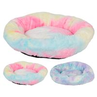 Cama-para-Mascotas-Redonda-Multicolor-60x60x18-cm