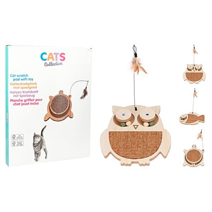 Rascador-para-Gatos-Diseños-Varios-Animales