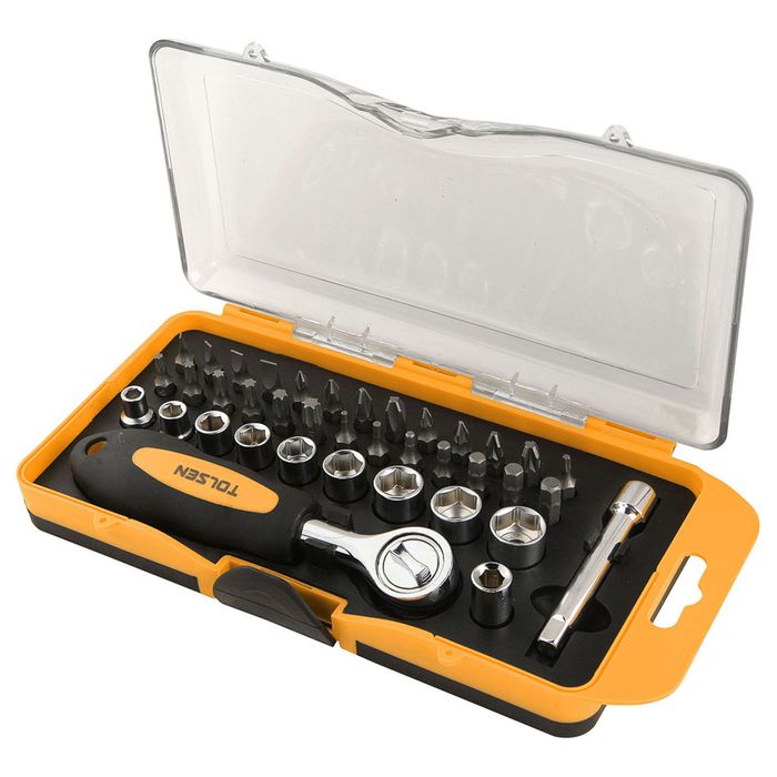 Set-TOLSEN-dados-y-puntas-atornillador-38-piezas Set-TOLSEN-dados-y-puntas-atornillador-38-piezas