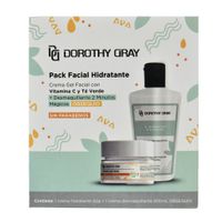 Gel hidratante con vit.c y té verde + desmaquillante Gel hidratante con vit.c y té verde + desmaquillante