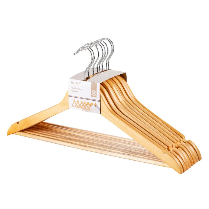 Set-8-perchas-de-madera-con-antideslizante-44.5-x-1.