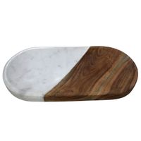 Bandeja-oval-madera-acacia-con-marmol-Blanco