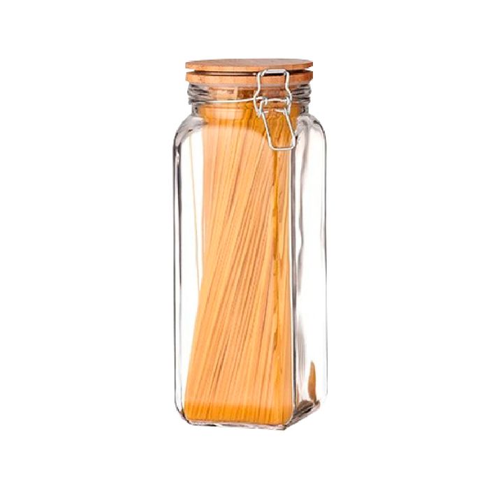 Frasco-vidrio-cuadrado-con-tapa-bambu-1600-ml