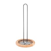 Porta-rollo-cocina-acero-y-madera-15-x-15-x-31-cm.gris