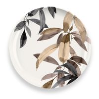 Plato-Postre-21.6-cm-Diseño-Hojas-Invierno