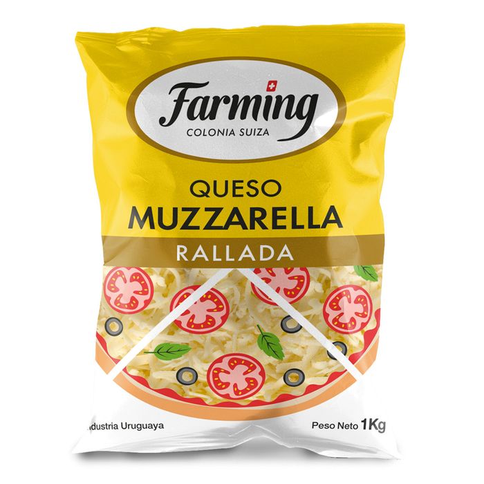 Queso-Muzzarella-rallada-FARMING-1-kg Queso-Muzzarella-rallada-FARMING-1-kg