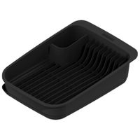 Escurre-Platos-con-Bandeja-de-Desague-Negro